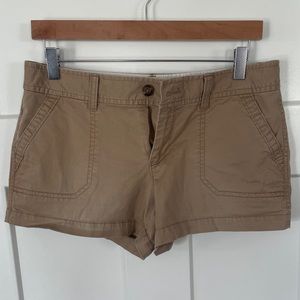 Tan Old Navy shorts